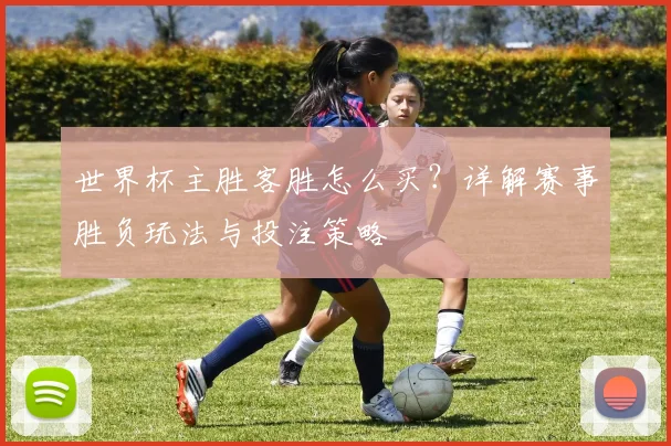 世界杯主胜客胜怎么买?详解赛事胜负玩法与投注策略