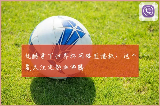 优酷拿下世界杯网络直播权，这个夏天注定热血沸腾