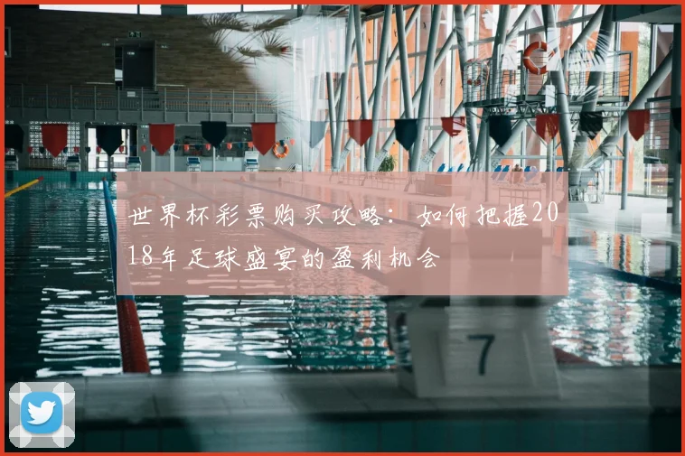 世界杯彩票购买攻略:如何把握2018年足球盛宴的盈利机会